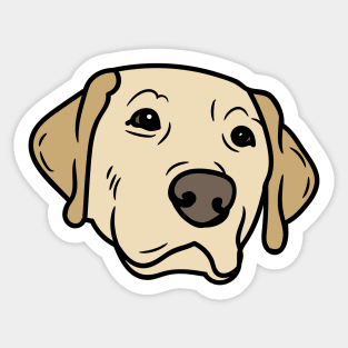 Golden Labrador Sticker